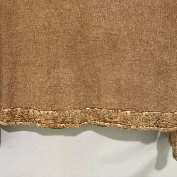 Flashback Women's Embroidered Brown Jean Jacket - Picture 10 of 13